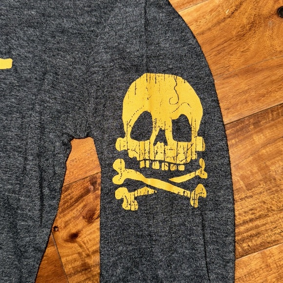 Wes & Wiley Rock & Roll Long Sleeve Tee Shirt Size 5 - Picture 3 of 4